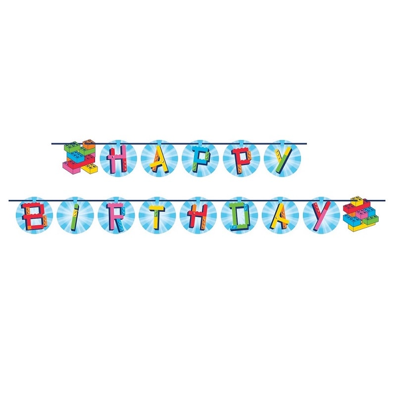 Block Party - Girlander Happy Birthday 295 cm