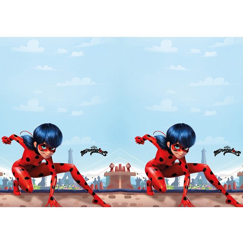 Miraculous Ladybug - Bordduk 120 x 180 cm