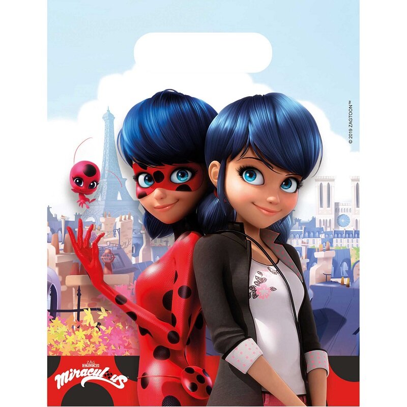 Miraculous Ladybug - Godteposer 6 stk.