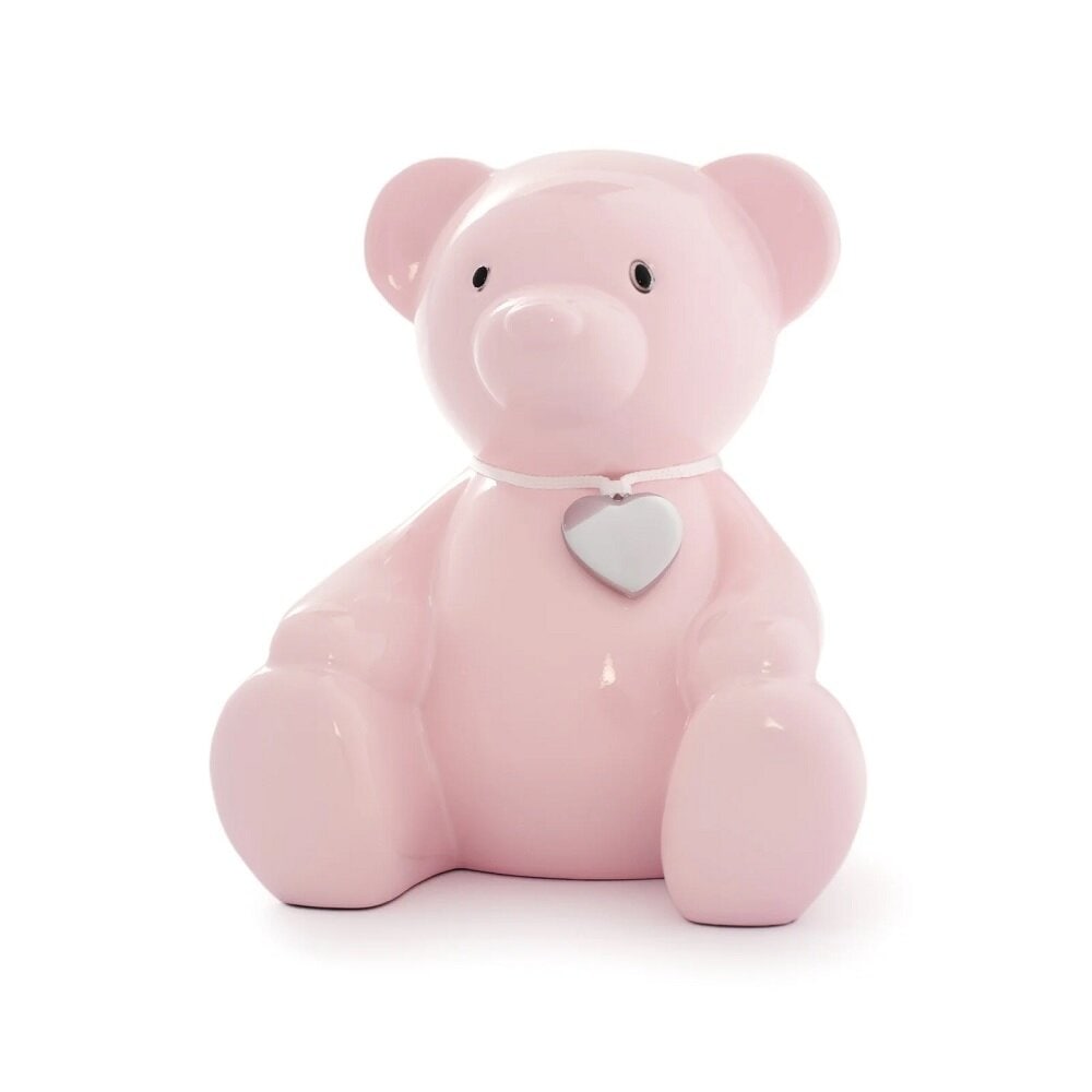 Sparebøsse Rosa Bamse