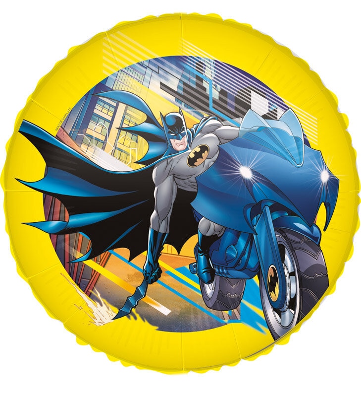 Batman - Folieballong med ballongvekt 