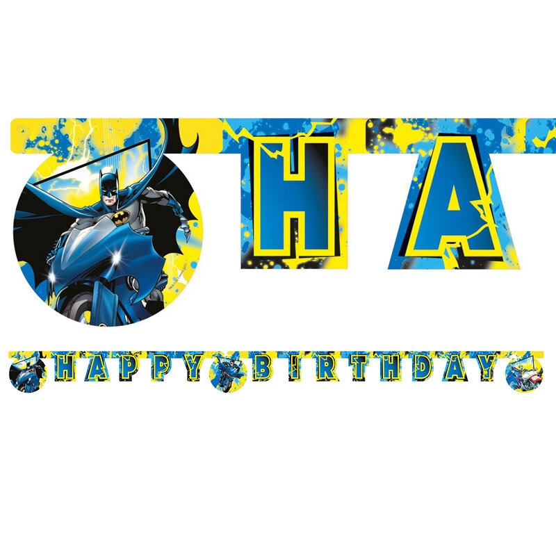 Batman - Girlander Happy Birthday