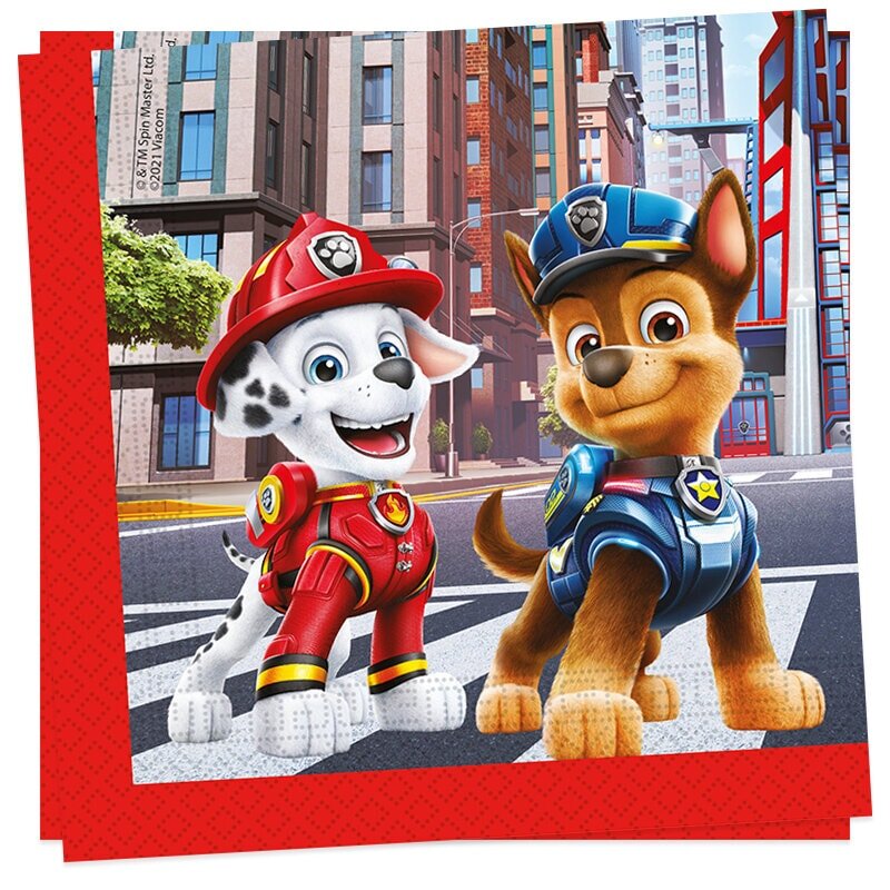 Paw Patrol The Movie - Servietter 20 stk.