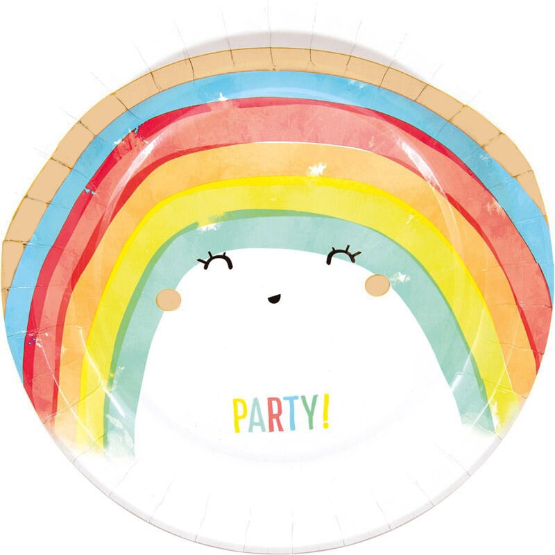 Rainbow Party - Tallerkener