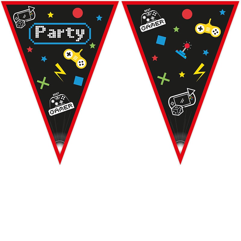 Gaming Party - Flaggirlander 230 cm