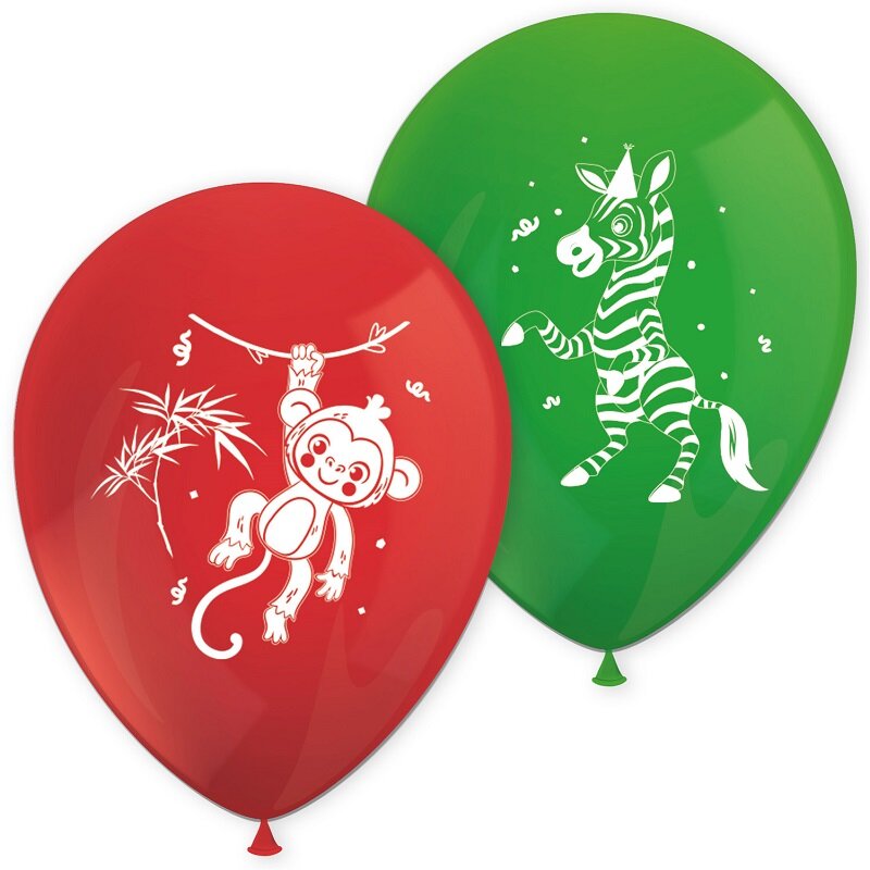 Jungle Balloons - Ballonger 8 stk.