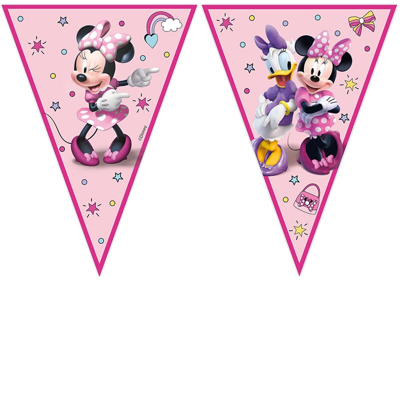 Minnie Mus - Flaggirlander 230 cm