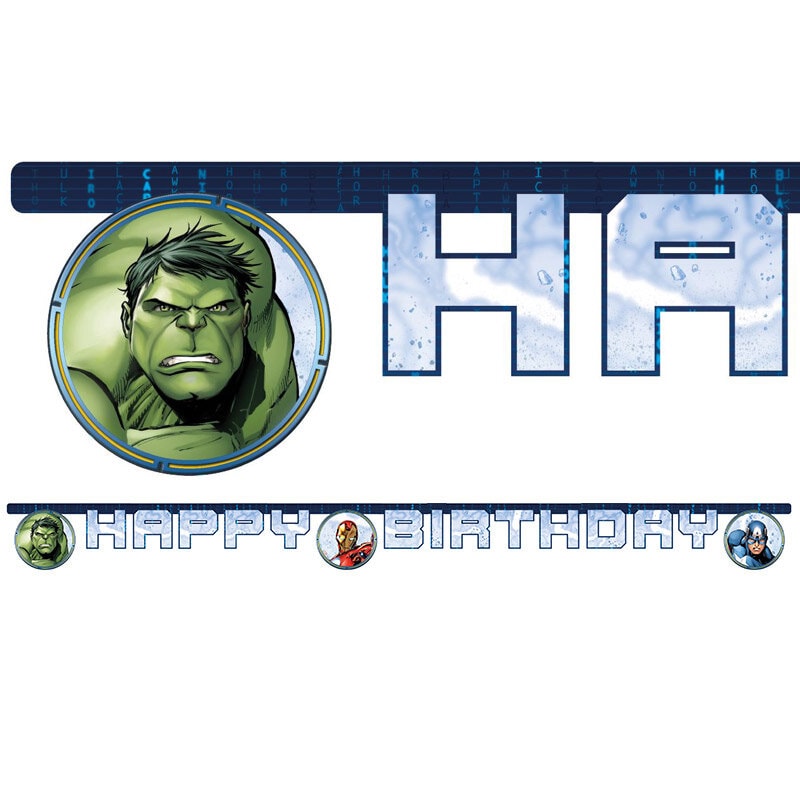 Avengers - Girlander Happy Birthday