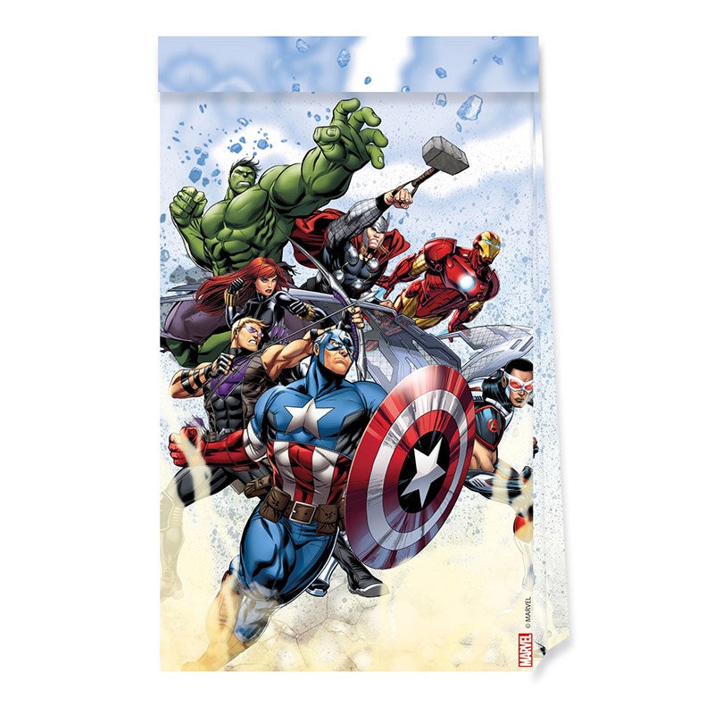 Avengers - Godteposer i papir 4 stk.