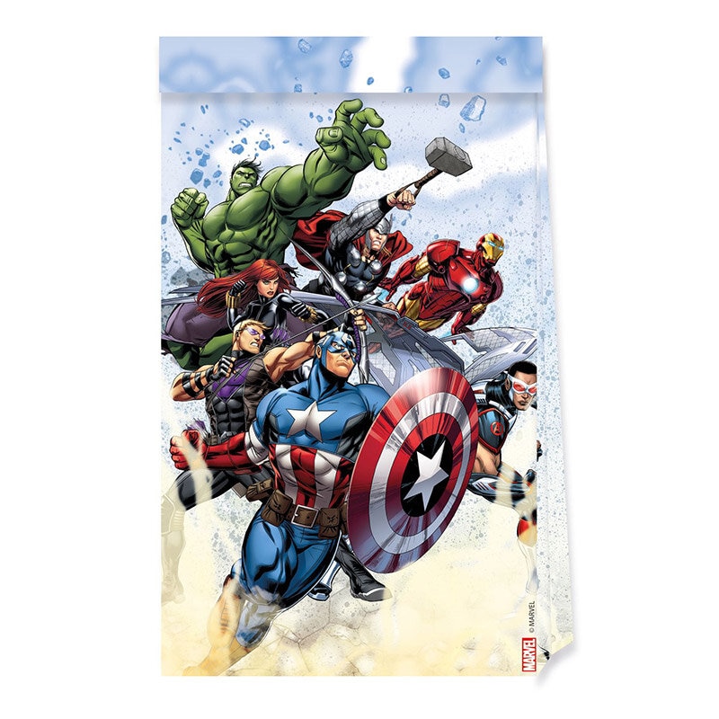 Avengers - Godteposer i papir 4 stk.