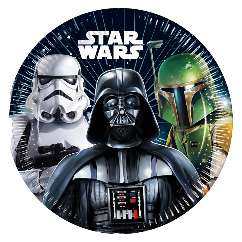 Star Wars Galaxy - Tallerkener 20 cm 8 stk.