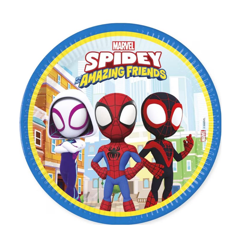 Spidey And His Amazing Friends - Asjetter 8 stk.