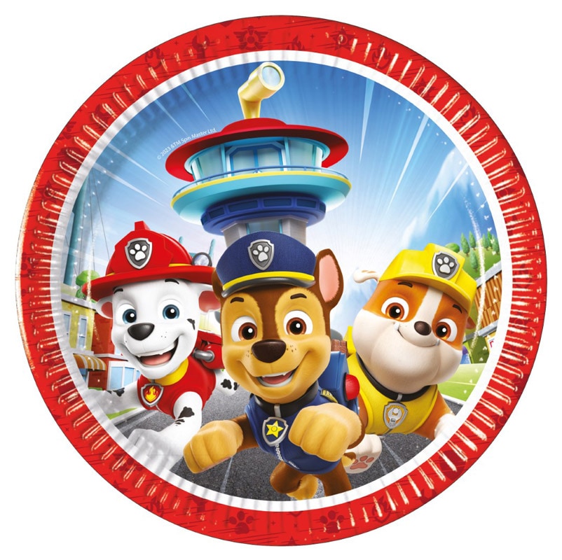 Paw Patrol - Asjetter 8 stk.