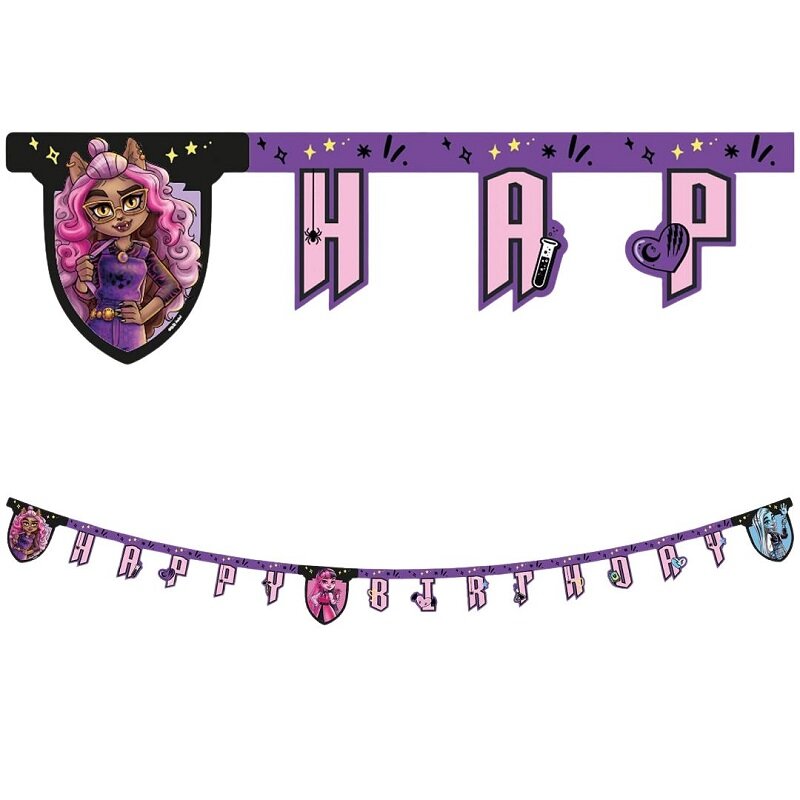Monster High - Girlander Happy Birthday