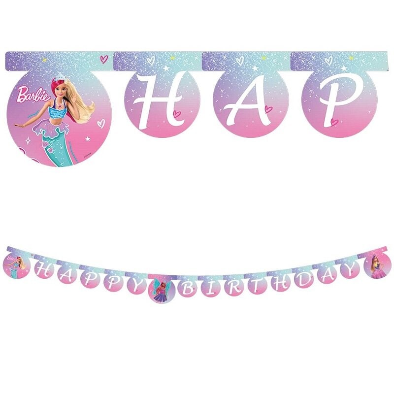 Barbie - Girlander Happy Birthday