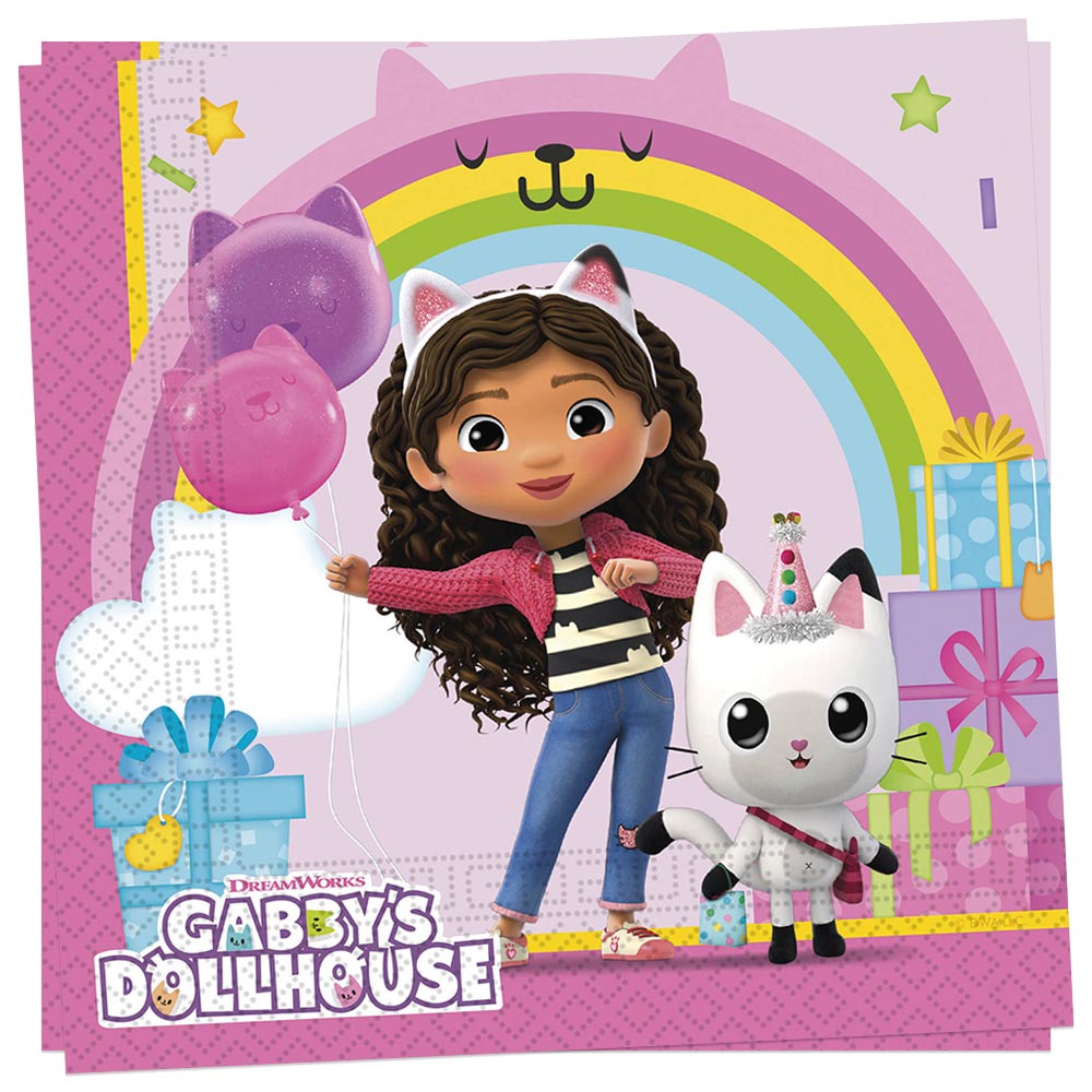 Gabby's Dollhouse - Servietter 20 stk.