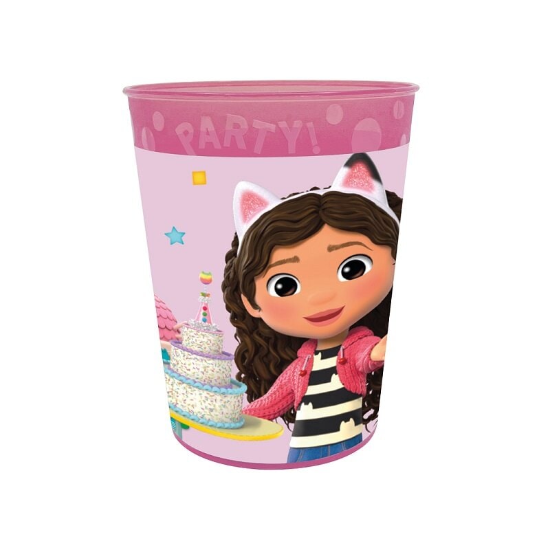 Gabby's Dollhouse - Plastkopper 250 ml, 4 stk.