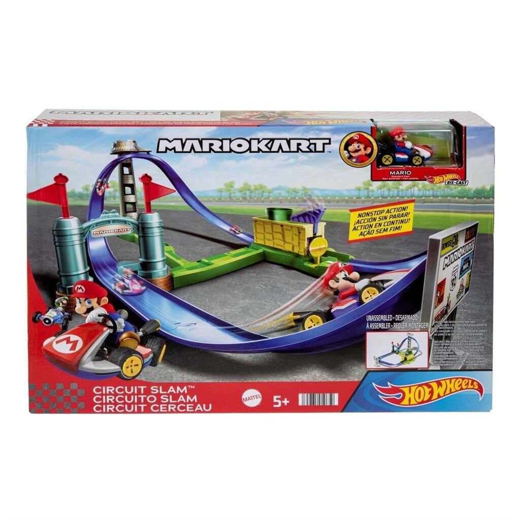 Super Mario, Hot Wheels Track Set Circuit Slam