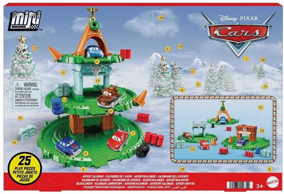 Julekalender - Disney Biler