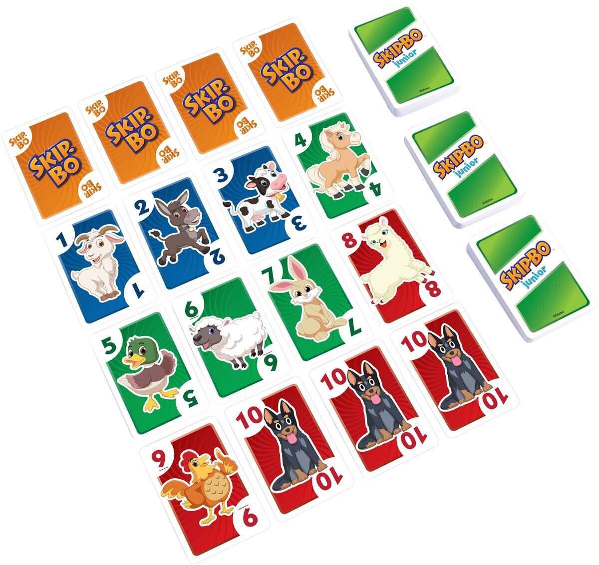 Skip-Bo Junior Kortspill