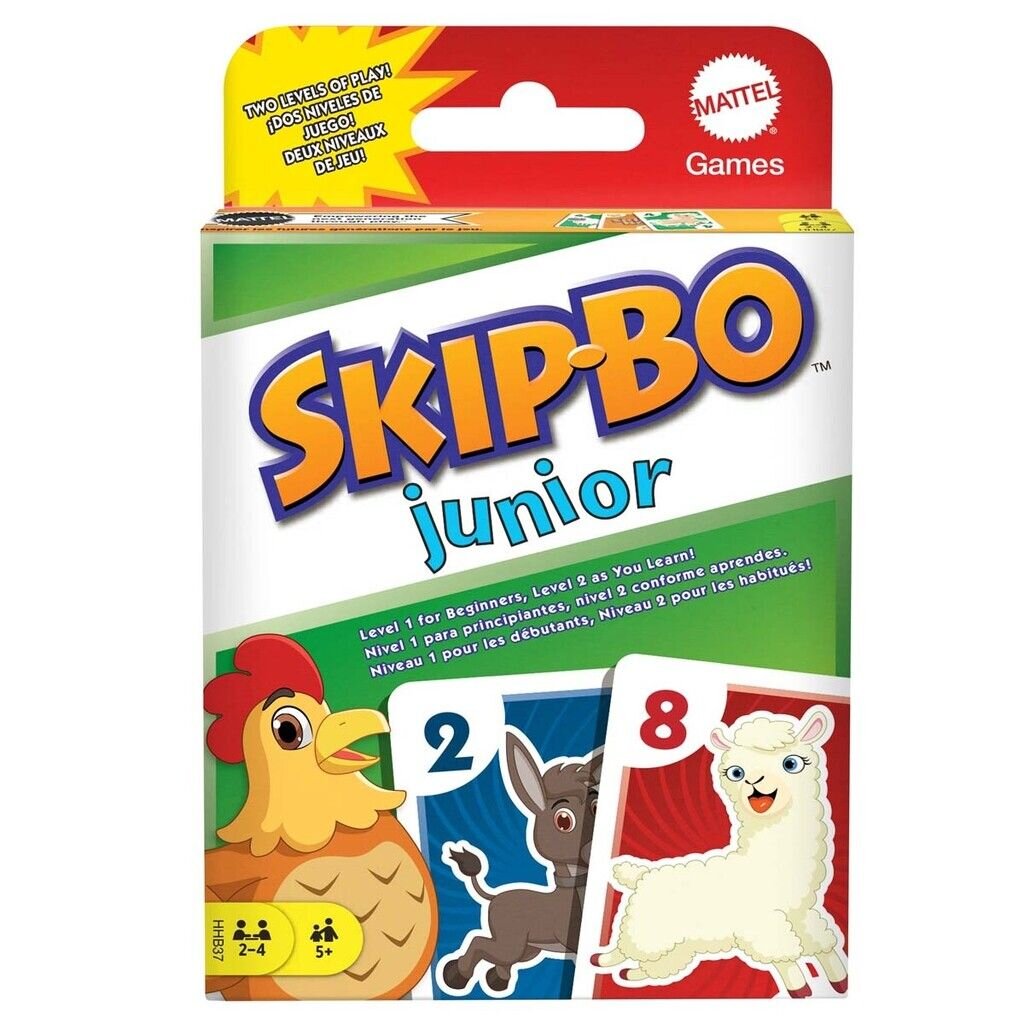 Skip-Bo Junior Kortspill