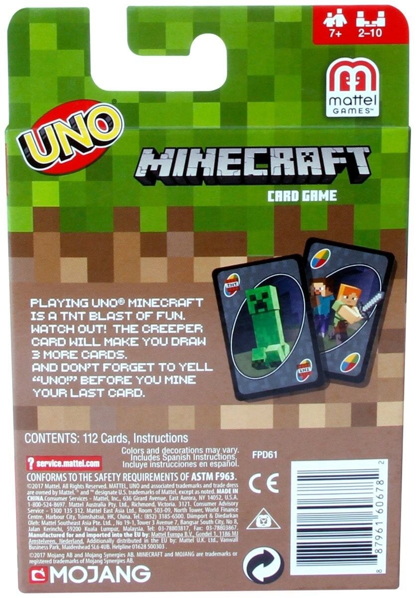 Minecraft - UNO kortspill