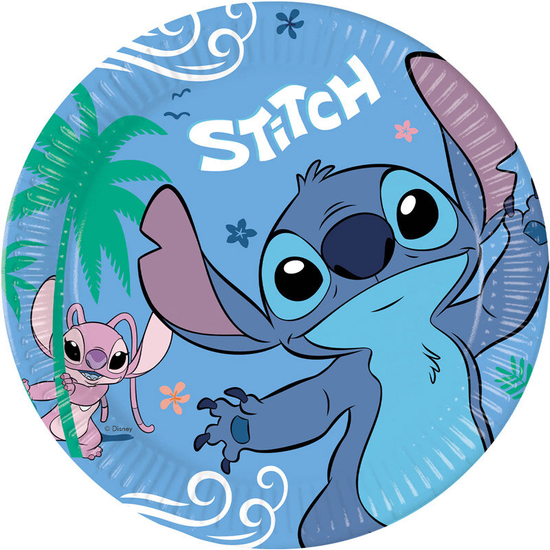 Lilo & Stitch - Tallerkener 8 stk.