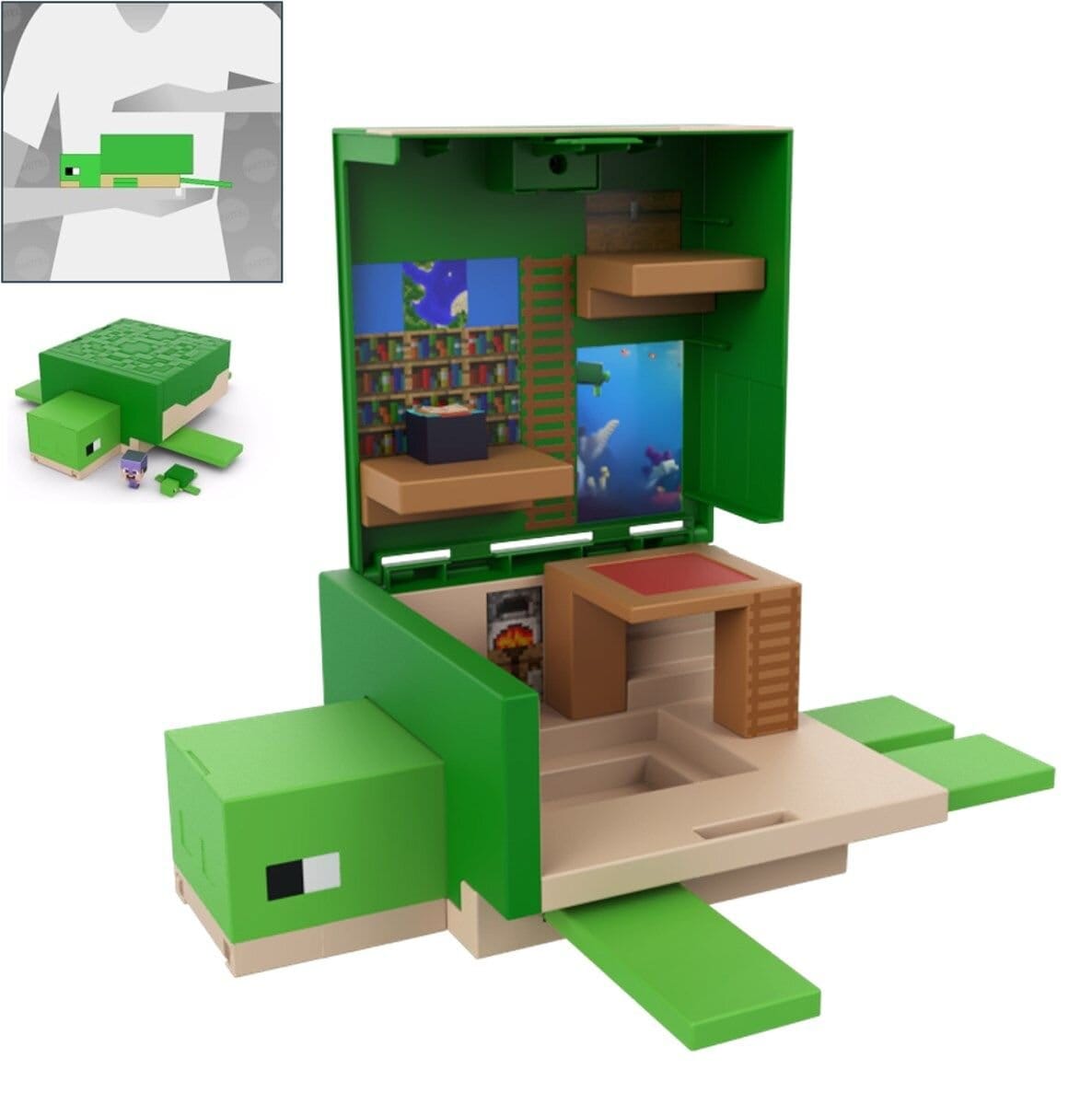 Minecraft - Leke Transforming Turtle Habitat