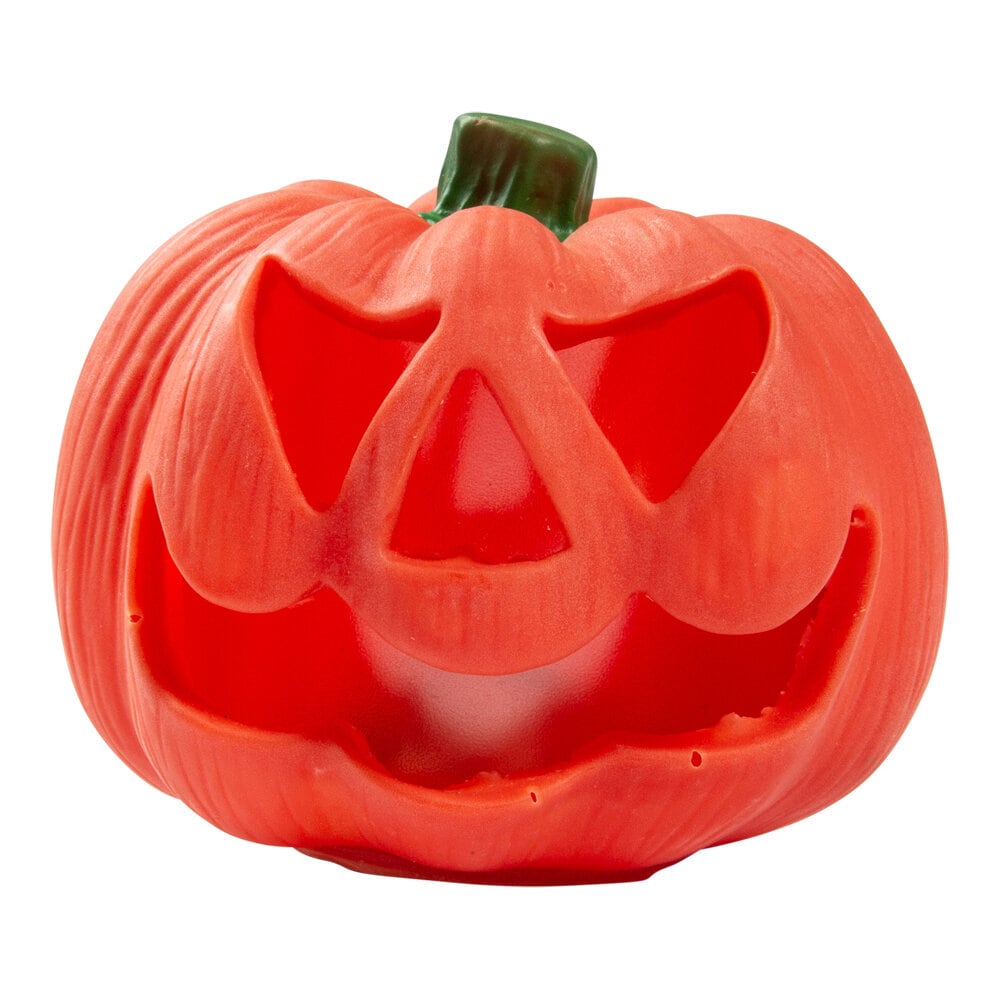 Lysende Halloween-gresskar med fargeskiftende lys