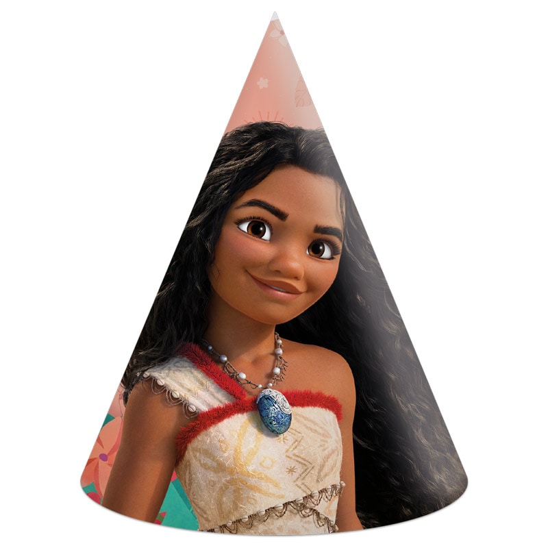 Vaiana 2 - Festhatter 6 stk.