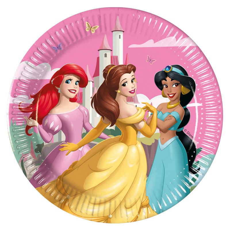 Disney Prinsesser - Asjetter 8 stk.