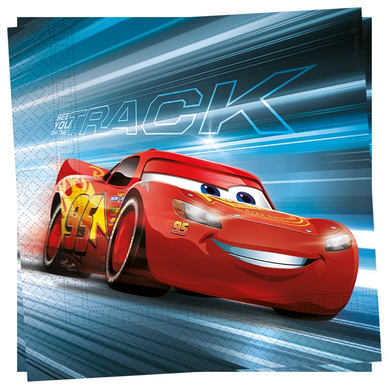 Disney Biler - Servietter 20 stk.