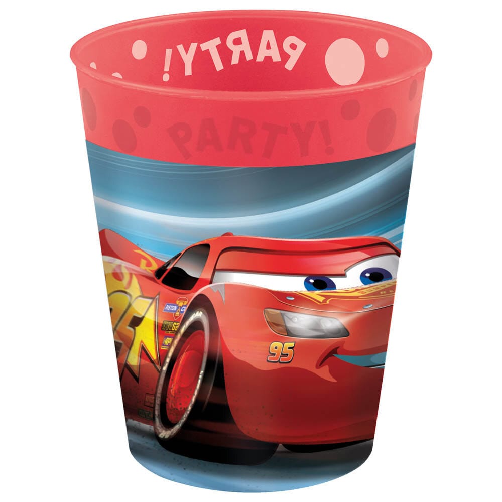 Disney Biler - Plastkopper 250 ml, 4 stk.