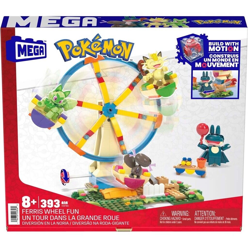 Pokémon byggesett Mega pariserhjul