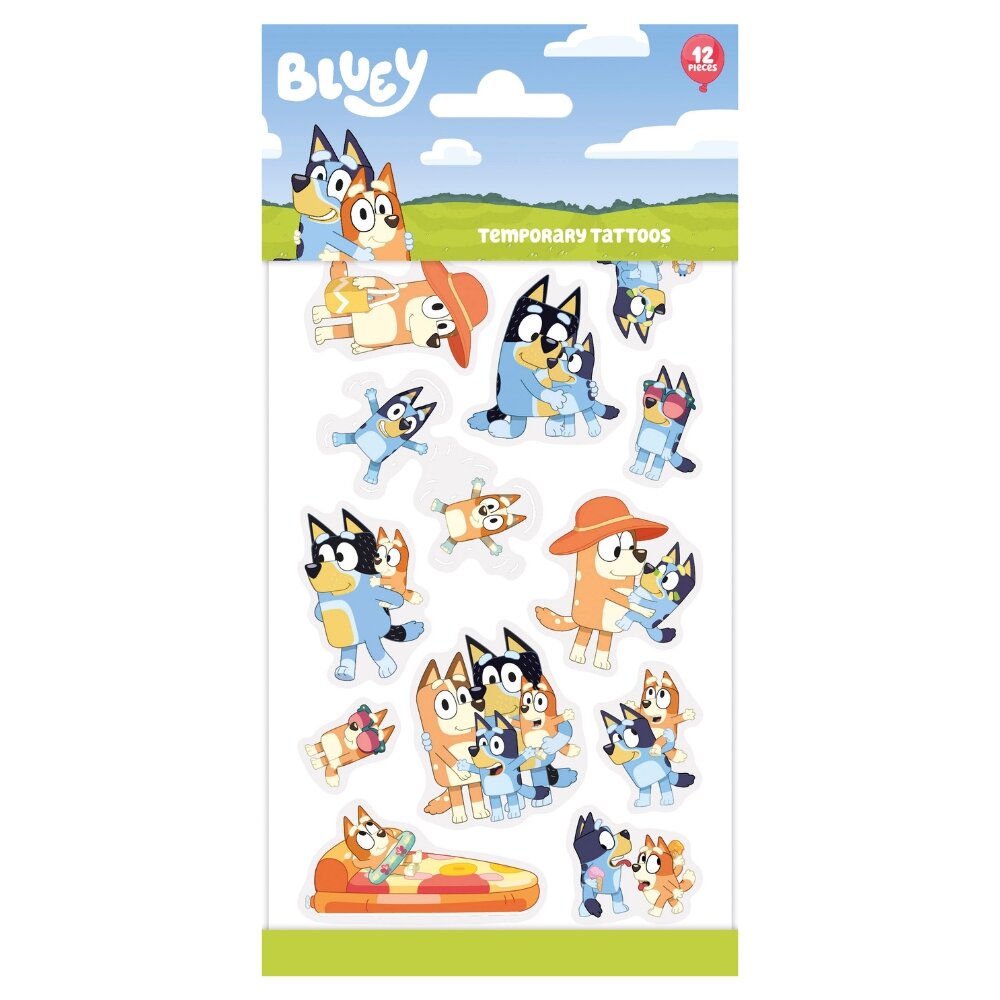 Tatoveringer - Bluey 12 stk.