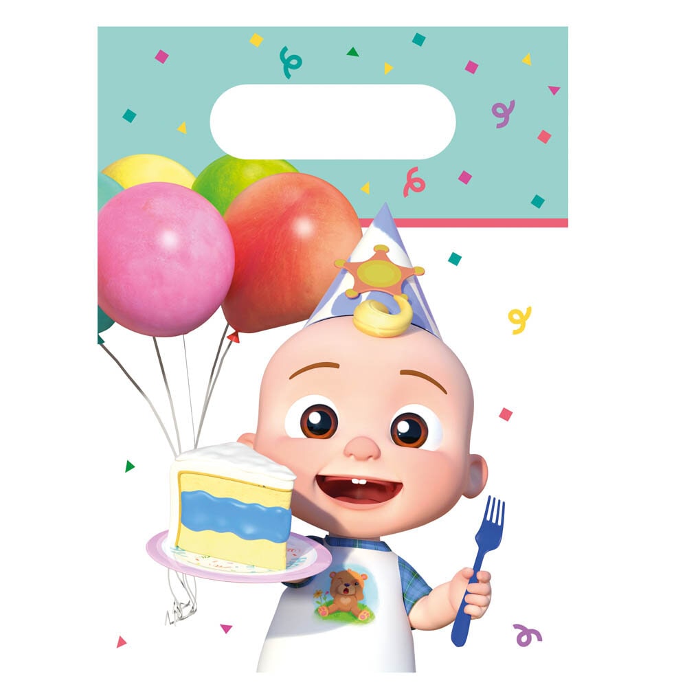 Cocomelon - Godteposer av papir 4 stk.