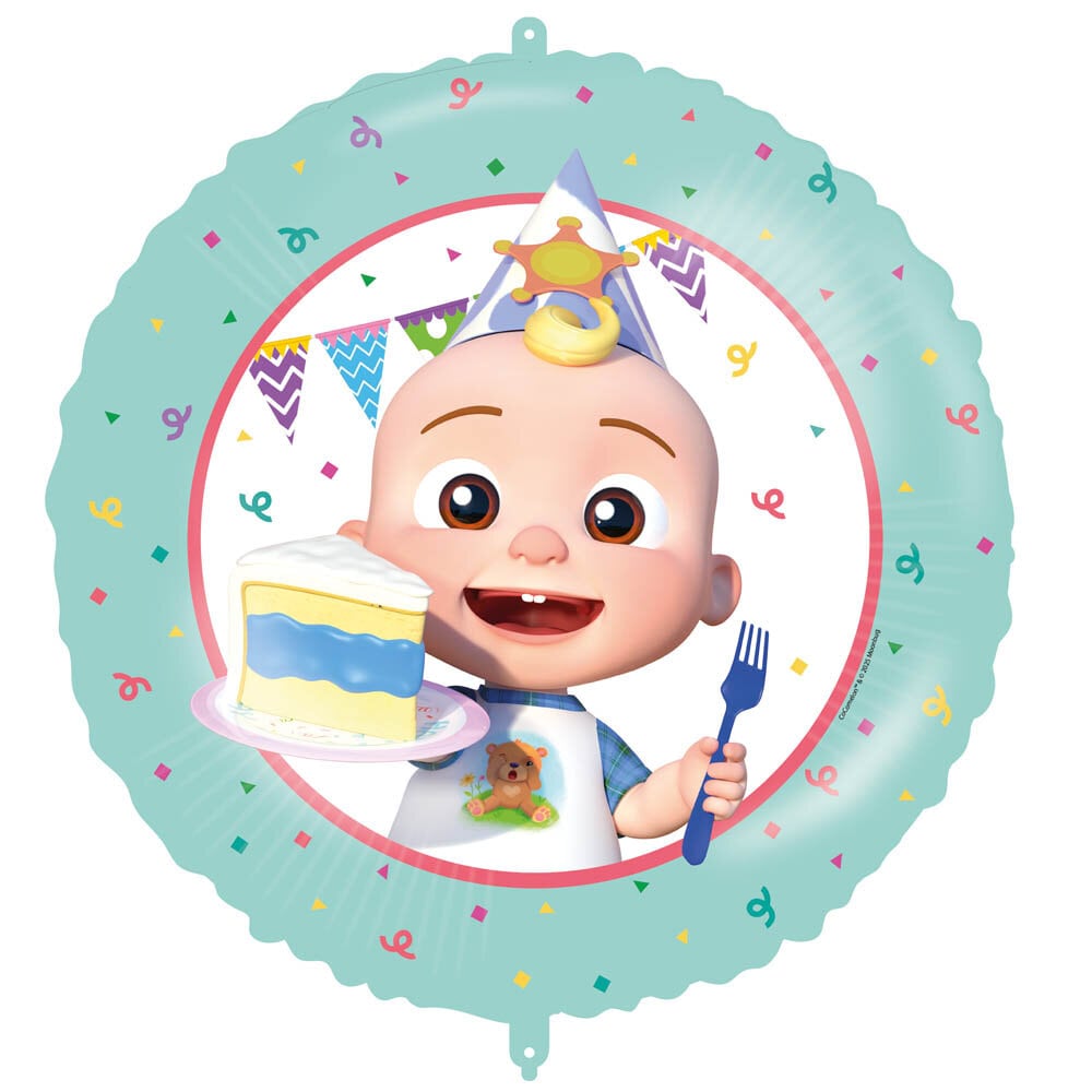 Cocomelon - Folieballong med ballongvekt