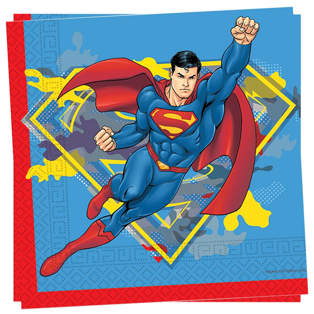 Superman - Servietter 20 stk.