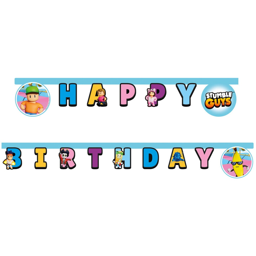 Stumble Guys - Girlander Happy Birthday