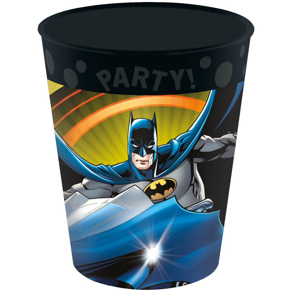 Batman - Plastkopper 250 ml, 4 stk.