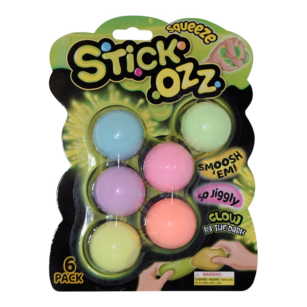 Stick on wall squeeze 6 stk.