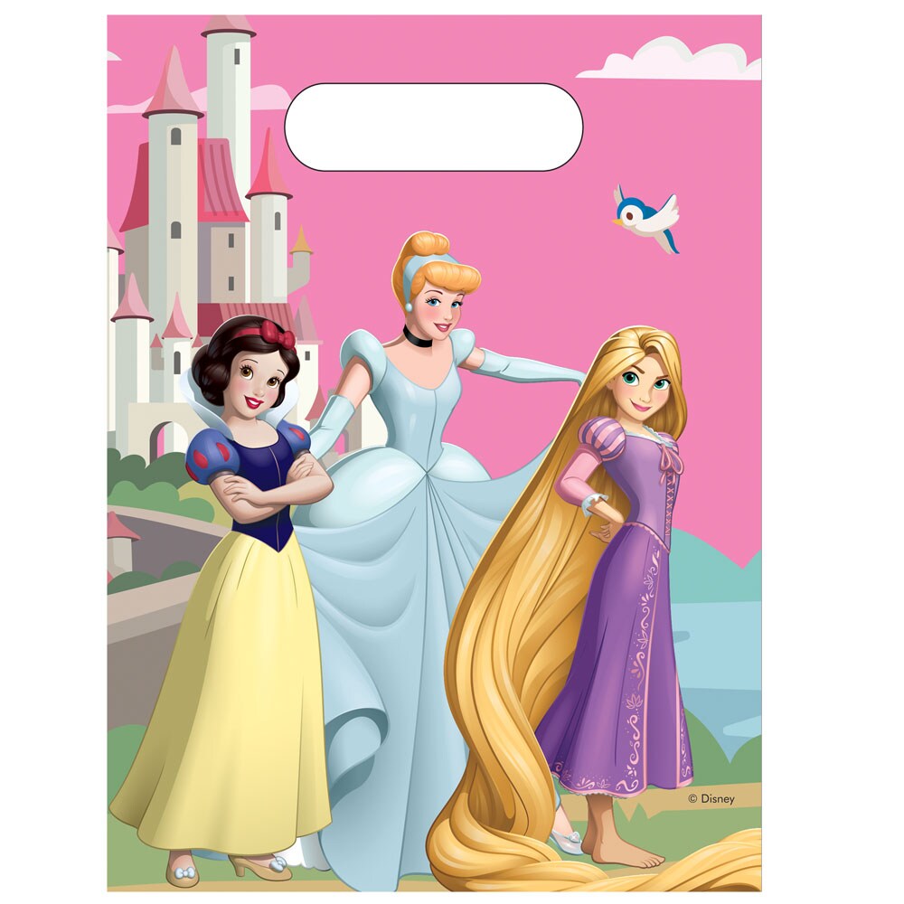 Disney Prinsesser Godteposer 6 stk.