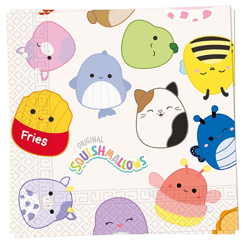 Squishmallows - Servietter 20 stk.