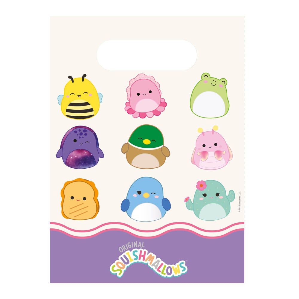 Squishmallows - Godteposer av papir 4 stk