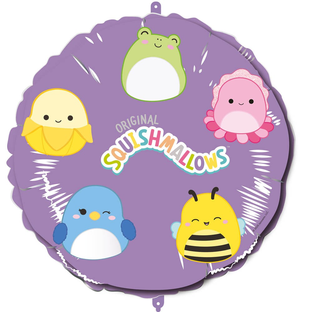 Squishmallows - Folieballong med ballongvekt