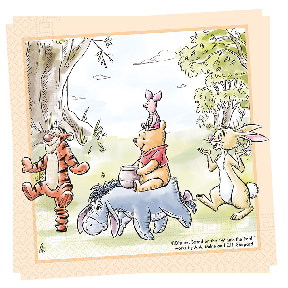 Ole Brumm Servietter 20 stk.