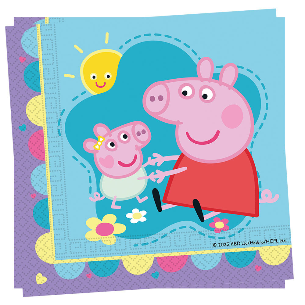 Peppa Gris Servietter 20 stk.