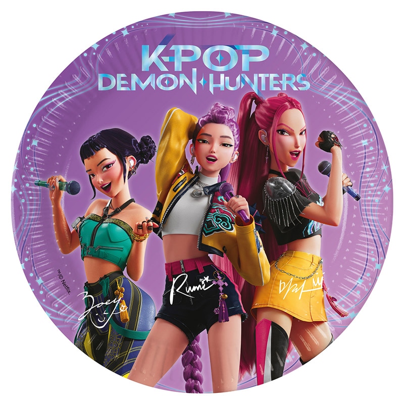 K-Pop Demon Hunters asjetter 8 stk