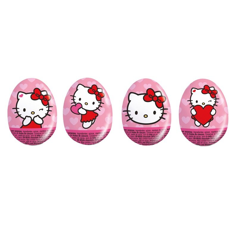 Hello Kitty Sjokoladeegg med overraskelse