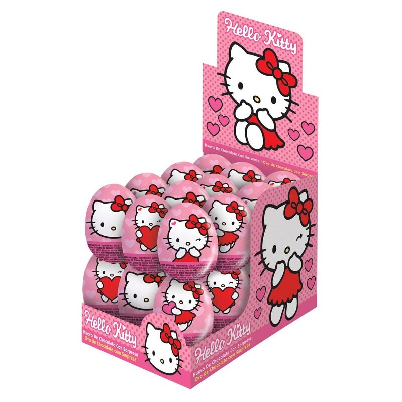 Hello Kitty Sjokoladeegg med overraskelse